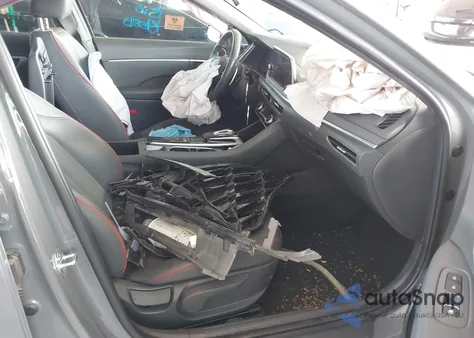 2022 Hyundai Sonata Sel Plus из США, поврежденный, VIN KMHL44J28NA227989